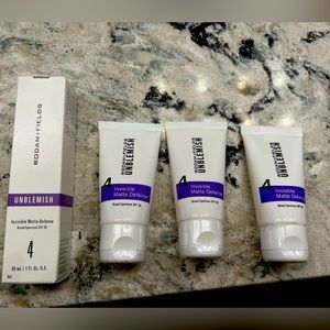 4 unopened Rodan and Fields Step 4 Unblemished. Invisible Matte Defense